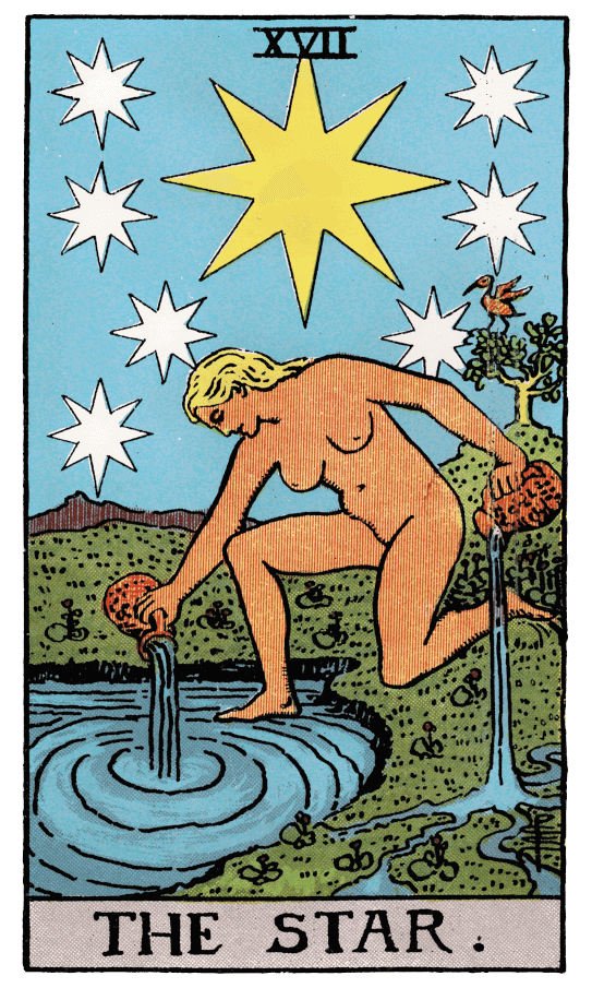 Звезда tarot card thumbnail